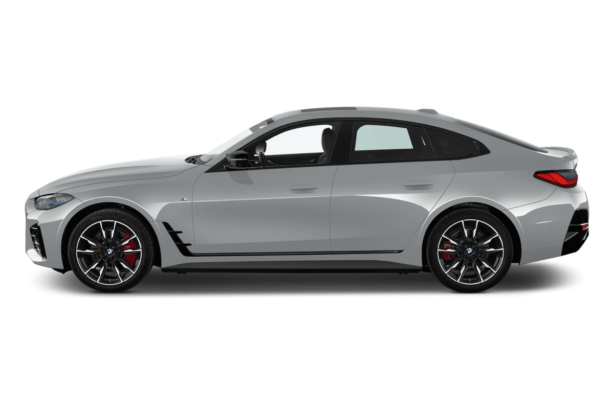 Seitenansicht eines BMW 4er Gran Coupé 