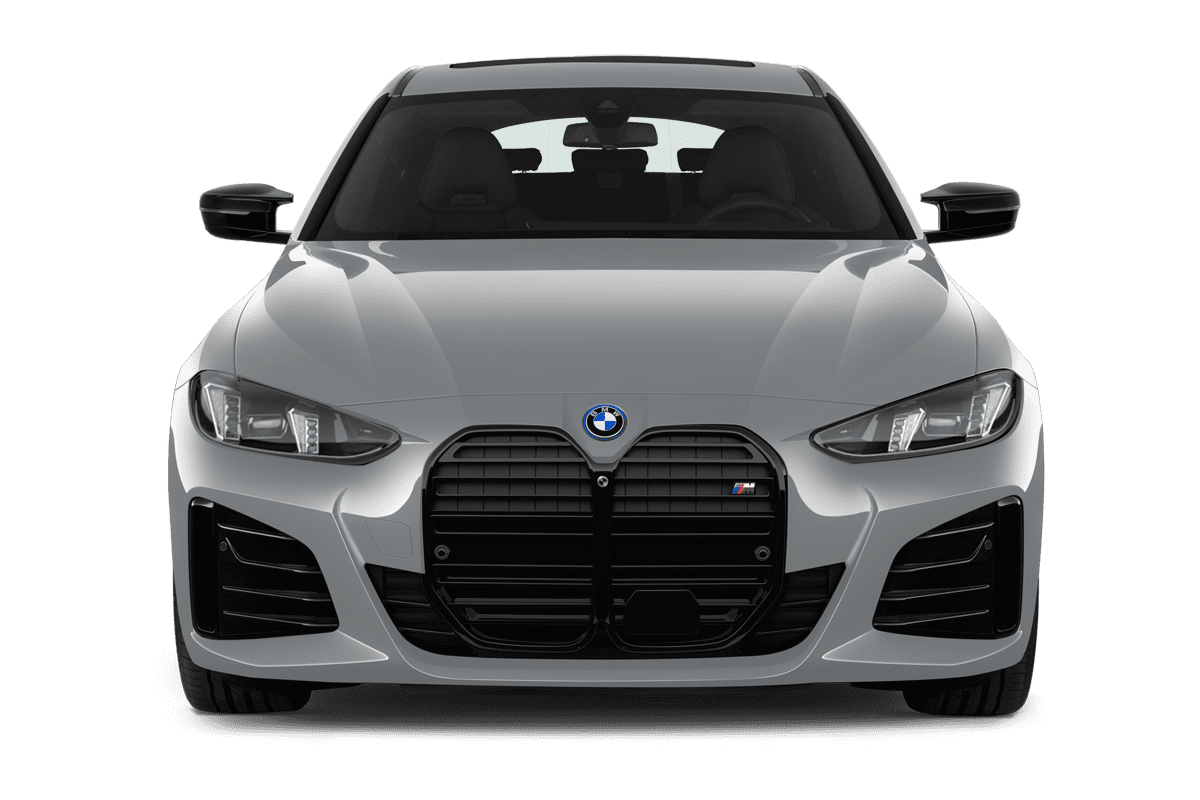 Frontansicht eines BMW 4er Gran Coupé , freigestellt
