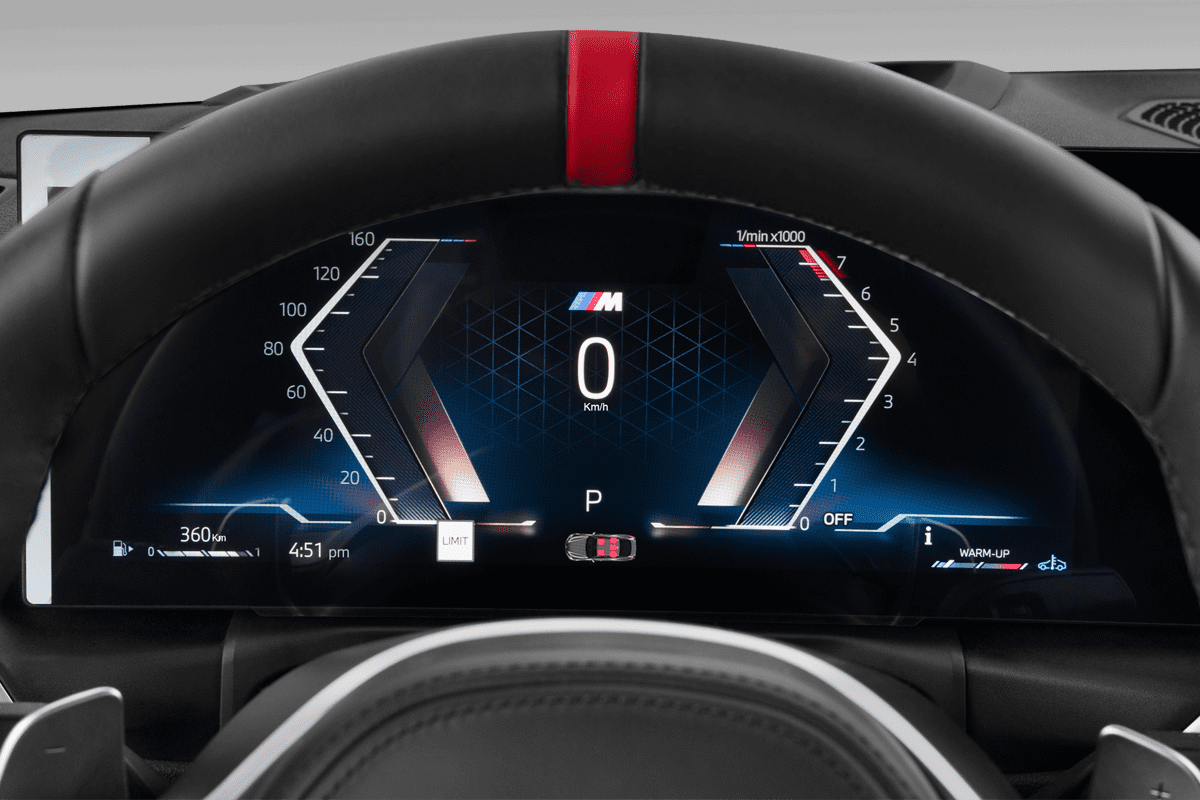 Kombiinstrument eines BMW 4er Gran Coupé 