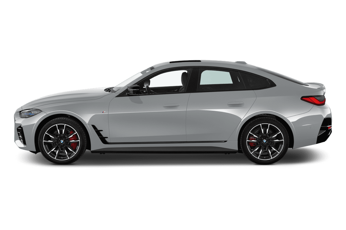 Seitenansicht eines BMW 4er Gran Coupé 