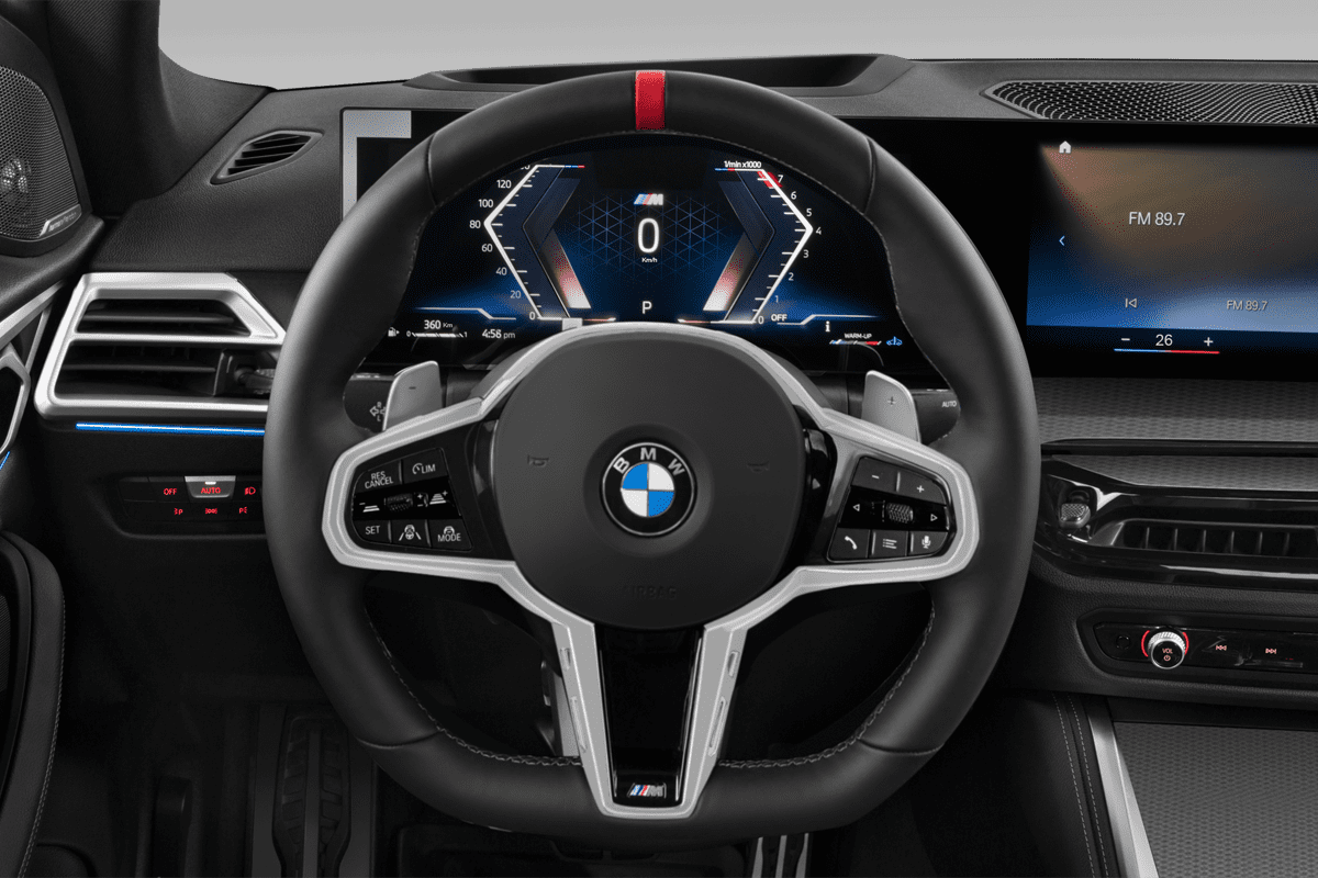 Lenkrad eines BMW 4er Gran Coupé 