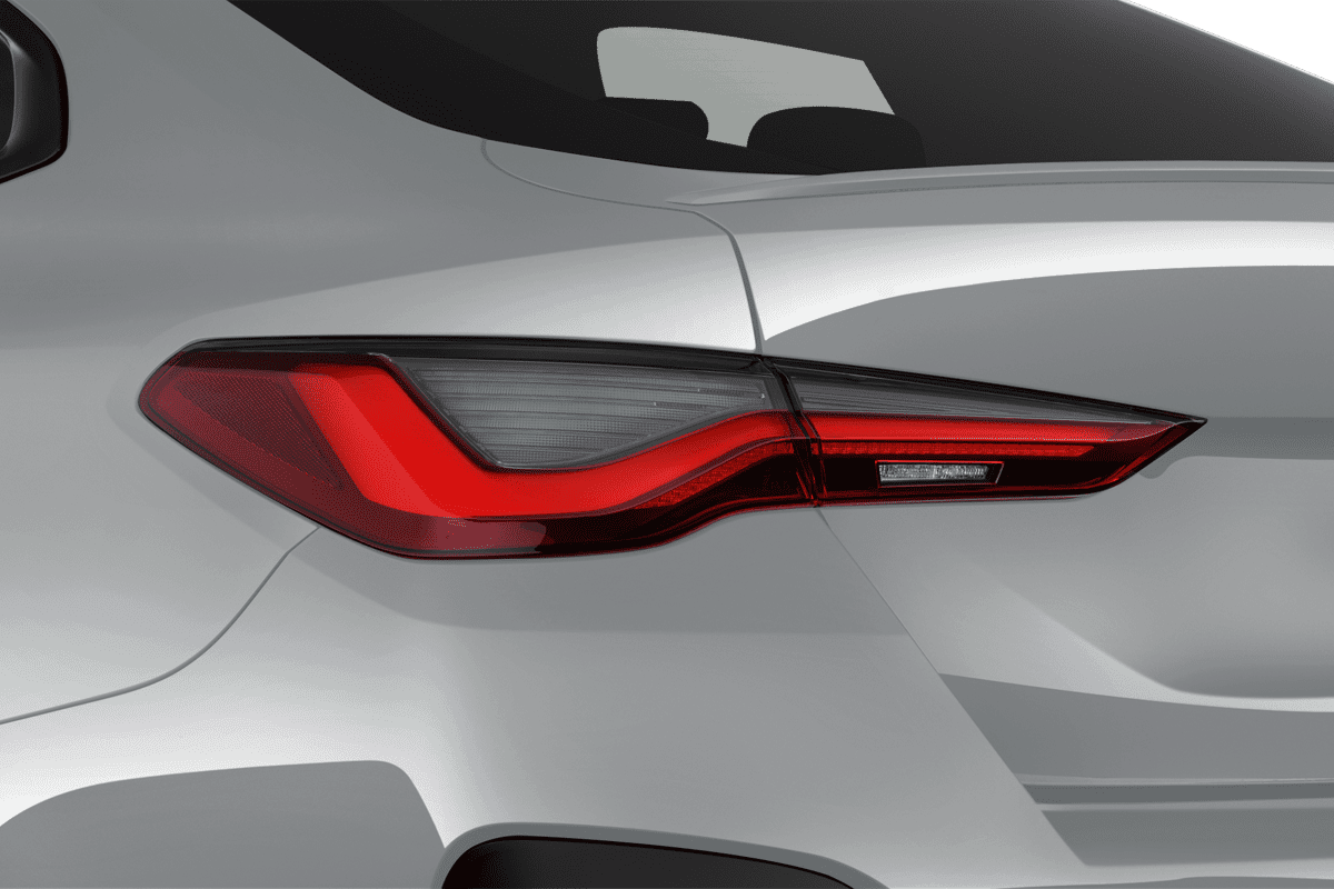 Heckleuchten eines BMW 4er Gran Coupé 