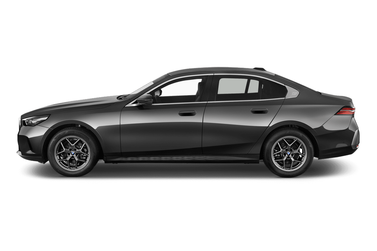 Seitenansicht eines BMW 5er Limousine