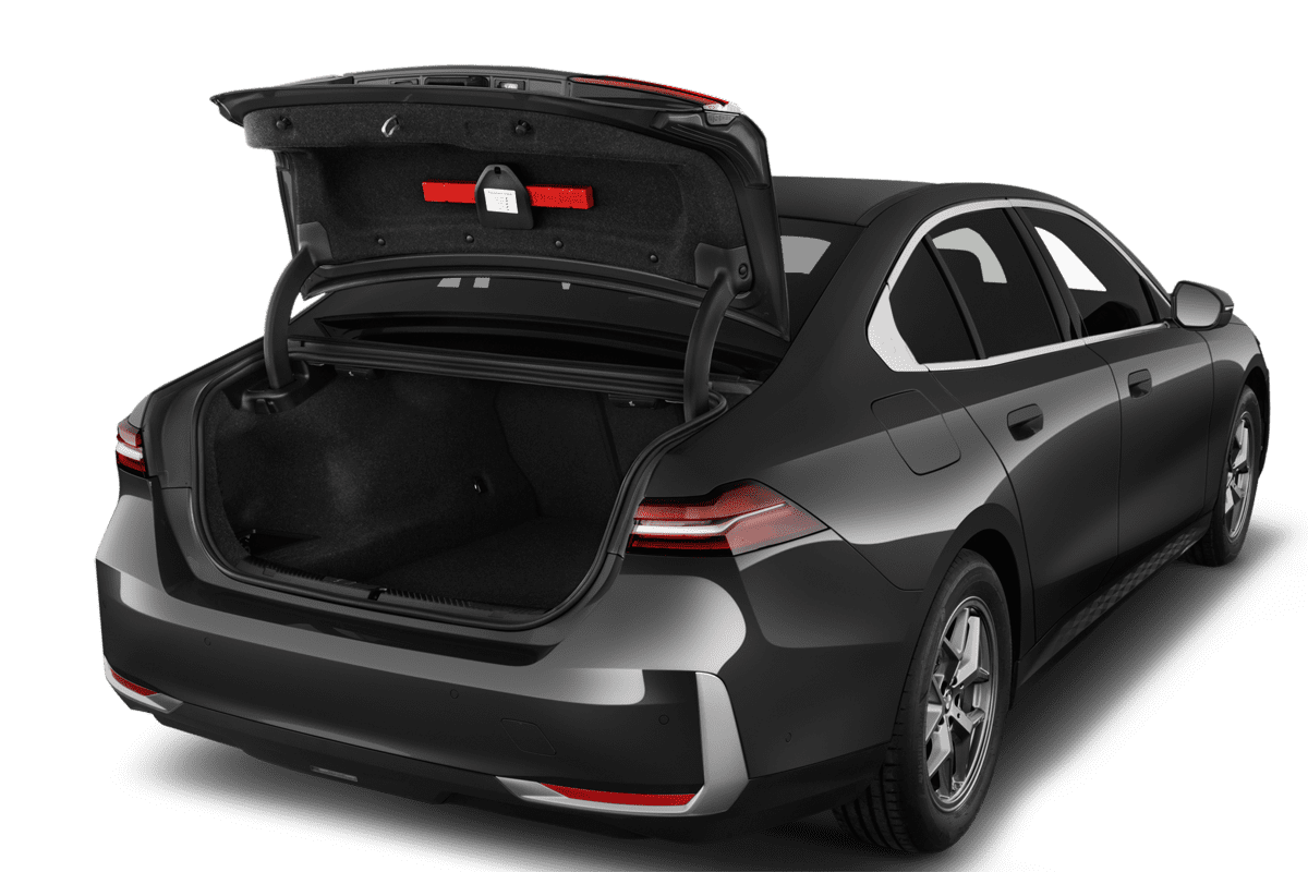 Kofferraum eines BMW 5er Limousine