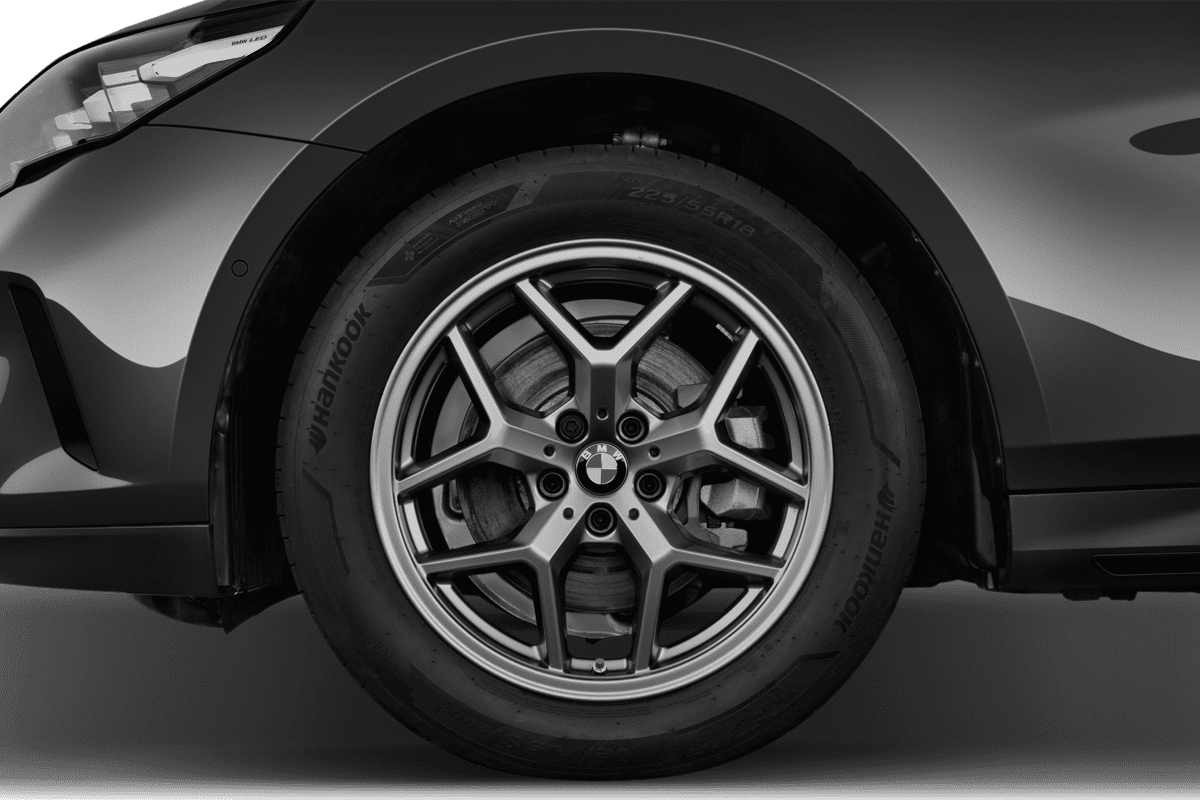 Radkappe oder Felge eines BMW 5er Limousine