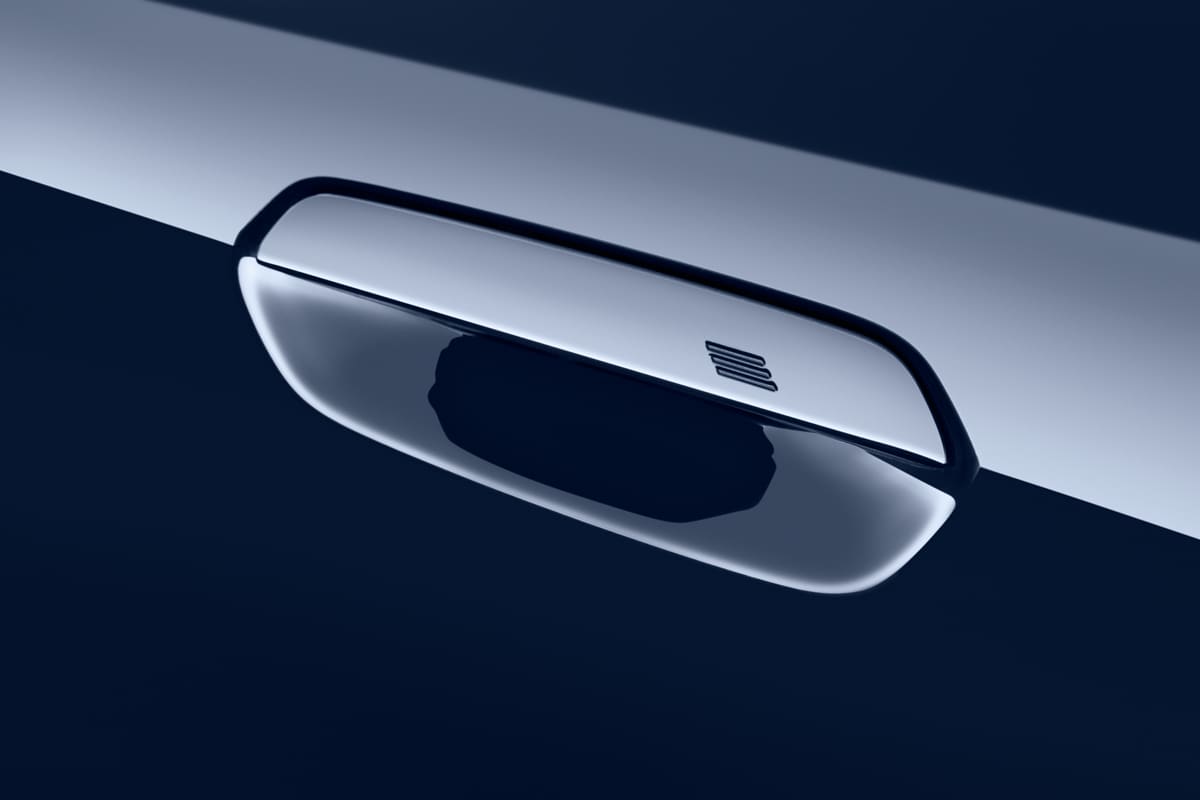 Türgriff eines BMW 5er Limousine Plug-in-Hybrid