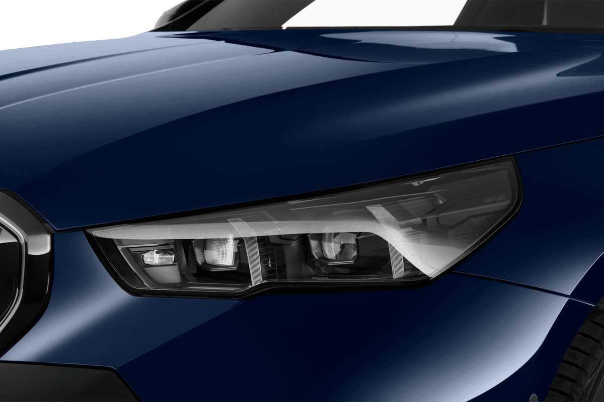 Frontscheinwerfer eines BMW 5er Limousine