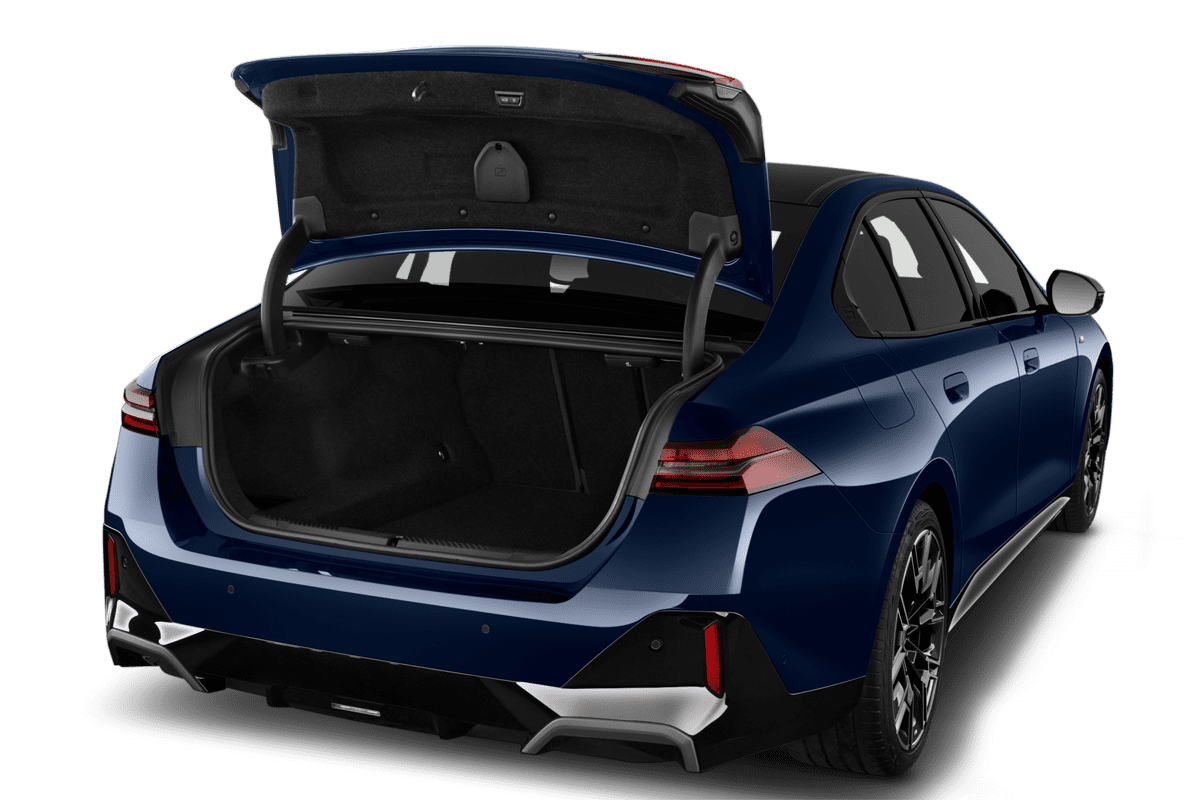 Kofferraum eines BMW 5er Limousine