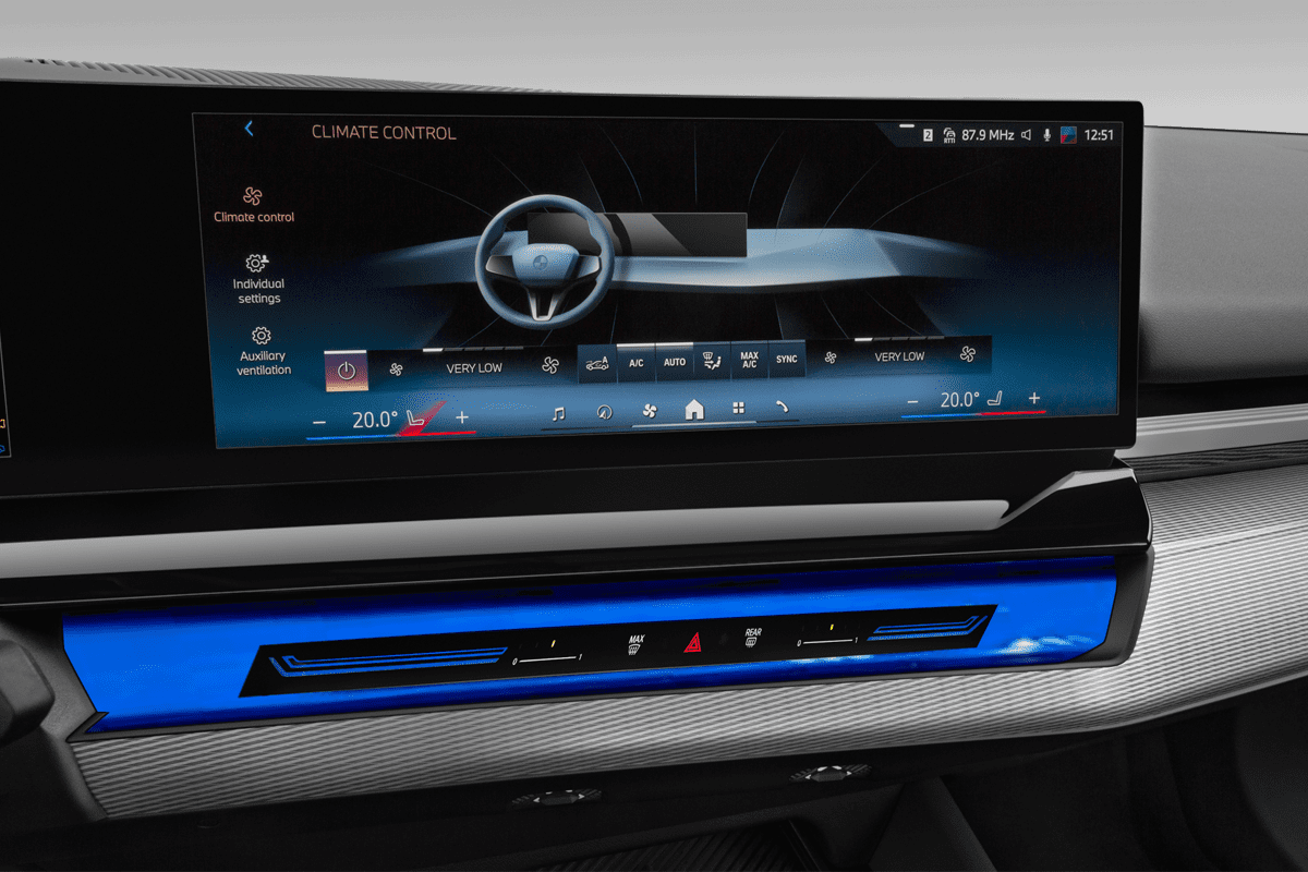 Klimasteuerung eines BMW 5er Limousine Plug-in-Hybrid 