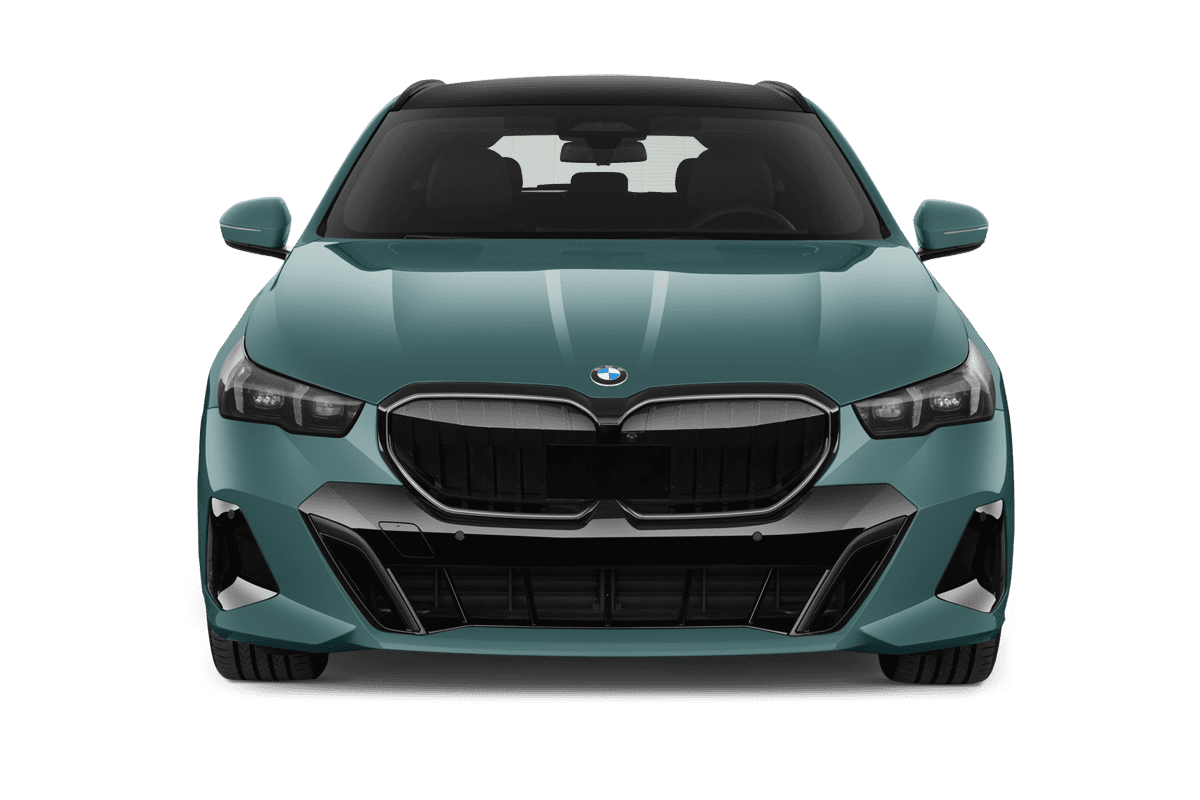 Frontansicht eines BMW 5er Touring , freigestellt