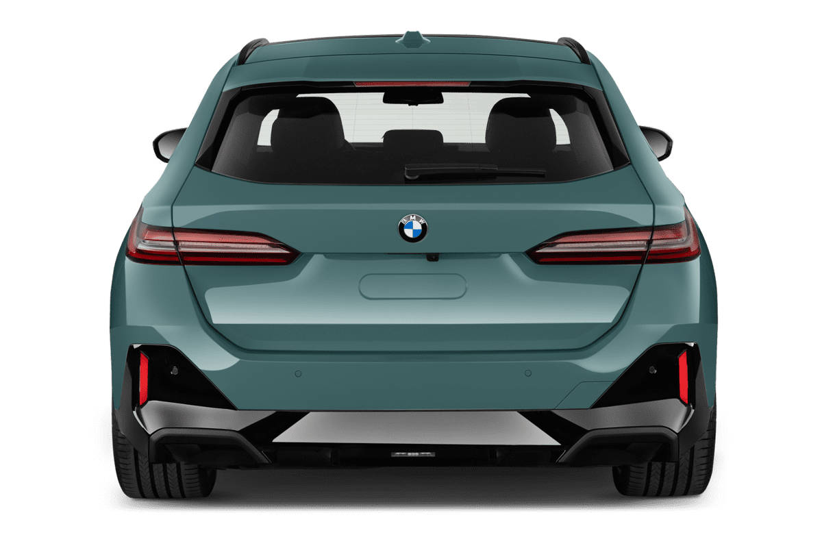 Heckansicht eines BMW 5er Touring 