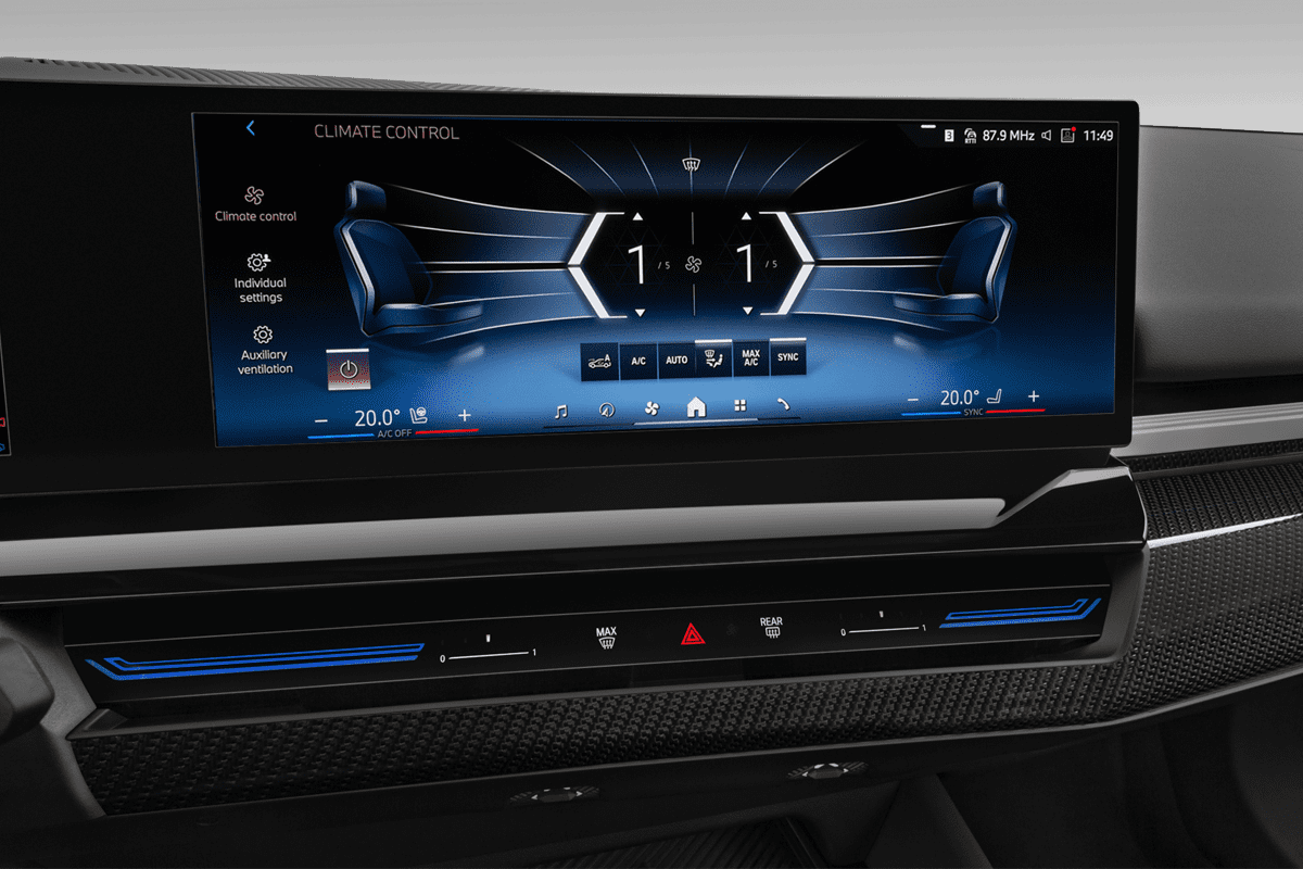 Klimasteuerung eines BMW 5er Touring 