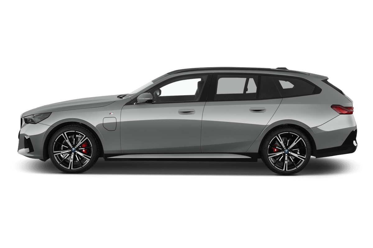 Seitenansicht eines BMW 5er Touring Plug-in-Hybrid