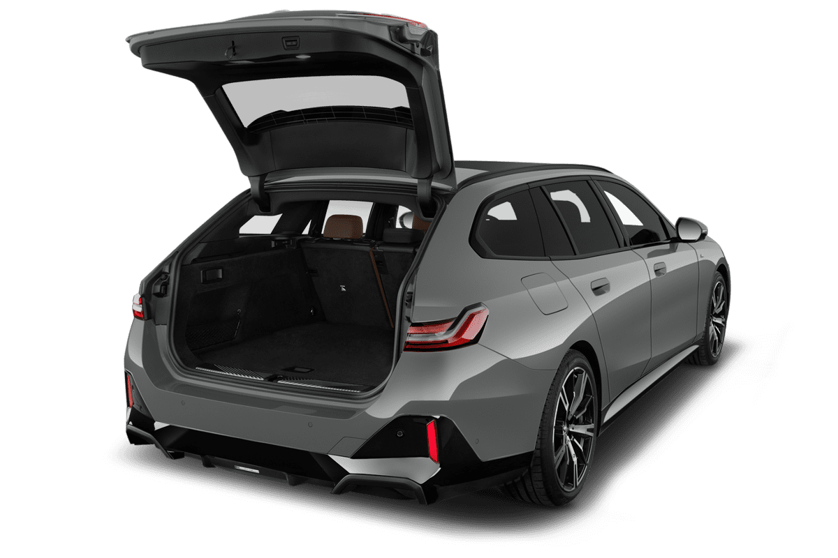Kofferraum eines BMW 5er Touring Plug-in-Hybrid