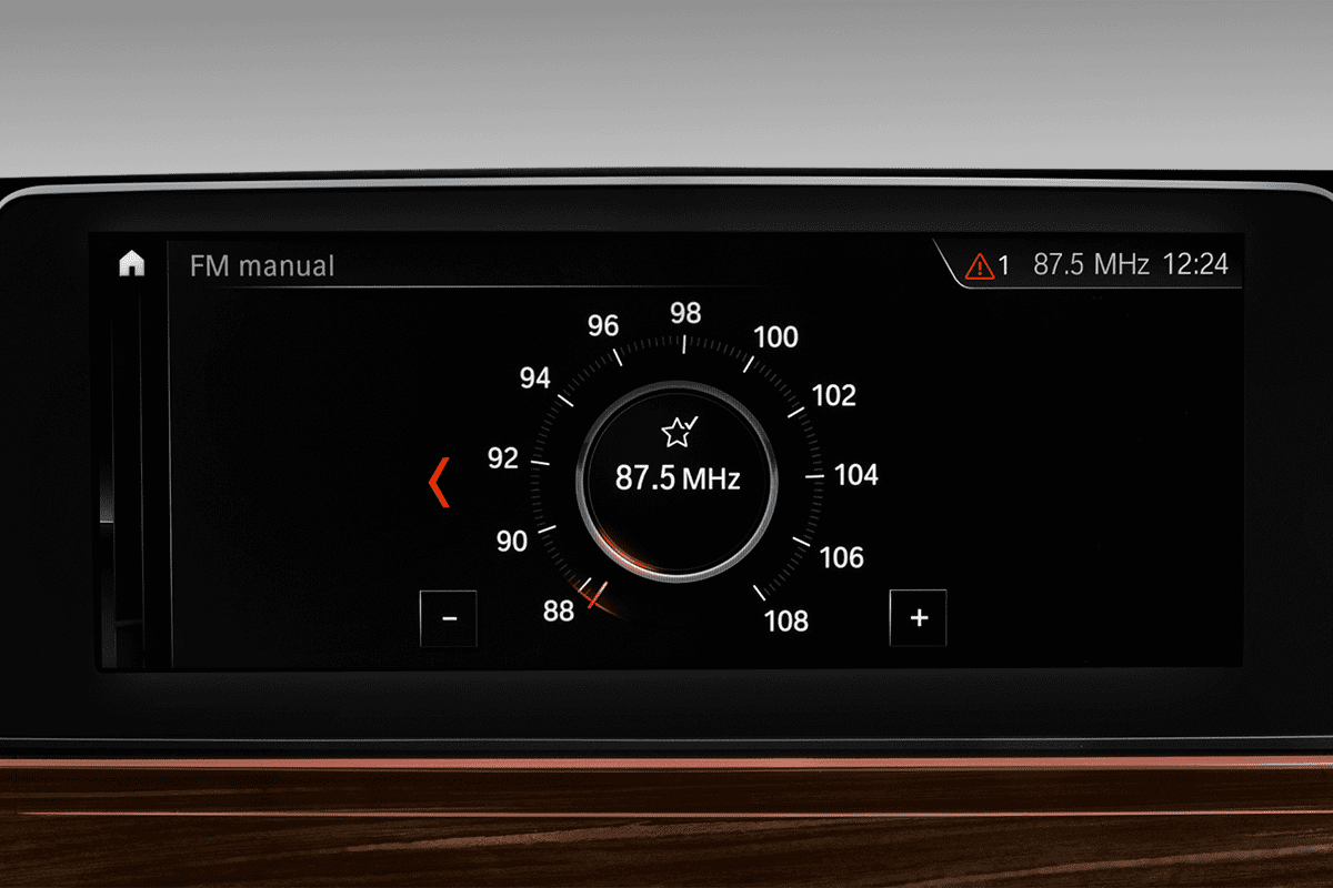 Audiosystem eines BMW 6er Gran Turismo