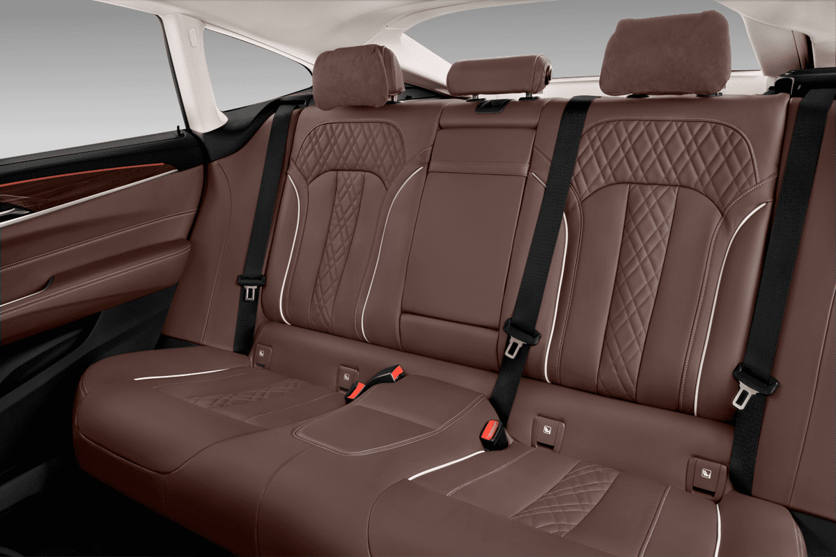 Rücksitzbank eines BMW 6er Gran Turismo