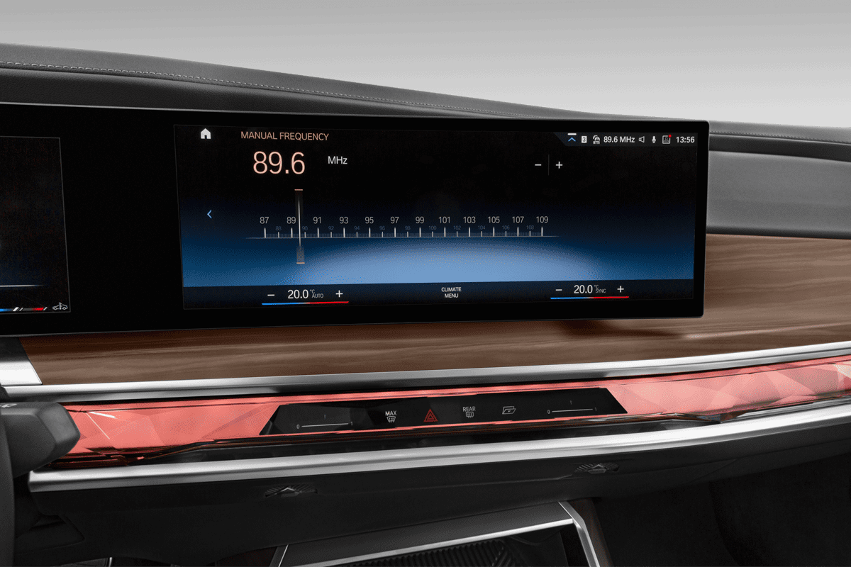 Audiosystem eines BMW 7er Limousine