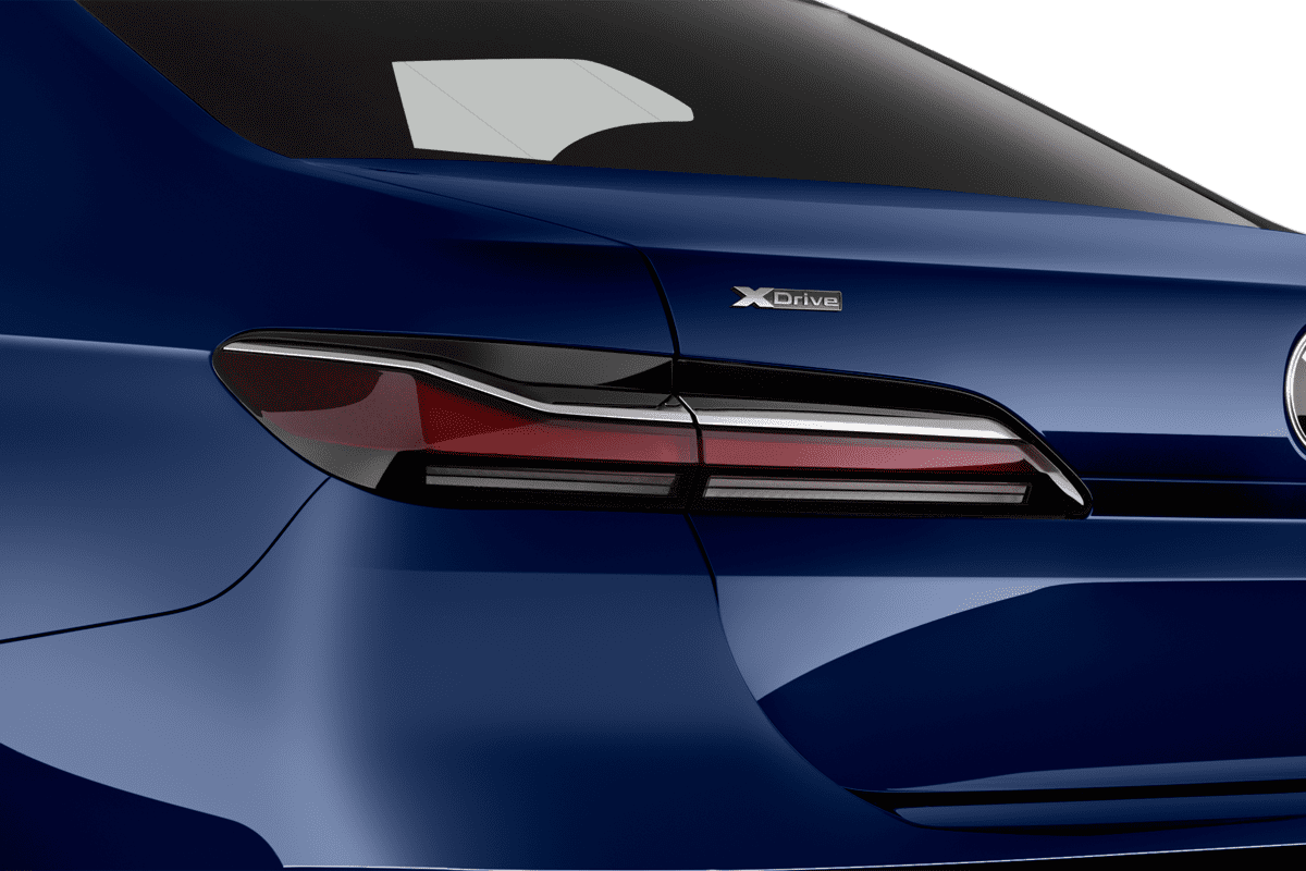 Heckleuchten eines BMW 7er Limousine