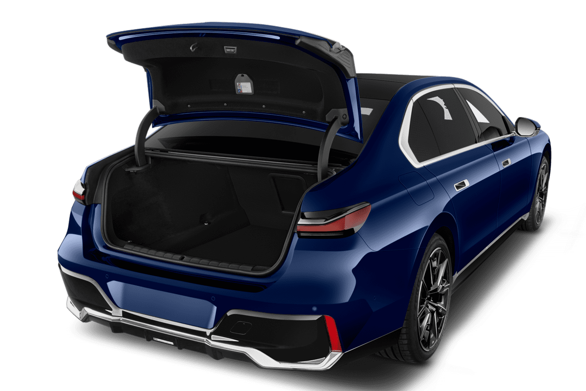 Kofferraum eines BMW 7er Limousine