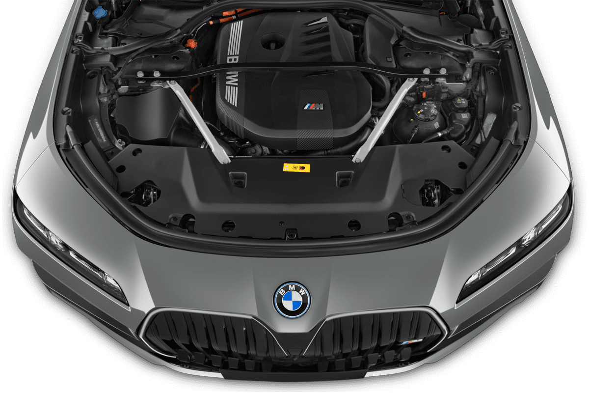 Motorraum eines BMW 7er Limousine