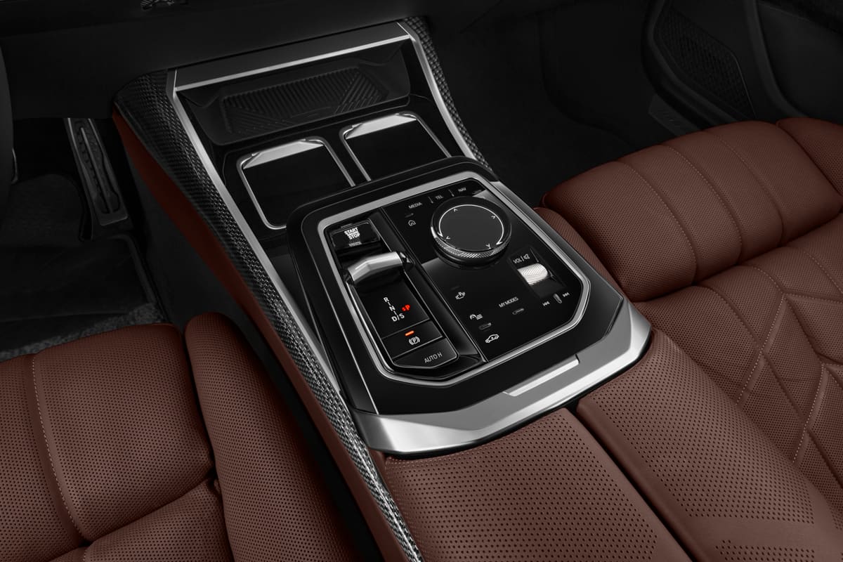 Schaltknüppel eines BMW 7er Limousine