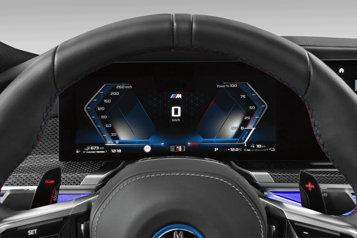 Kombiinstrument eines BMW 7er Limousine