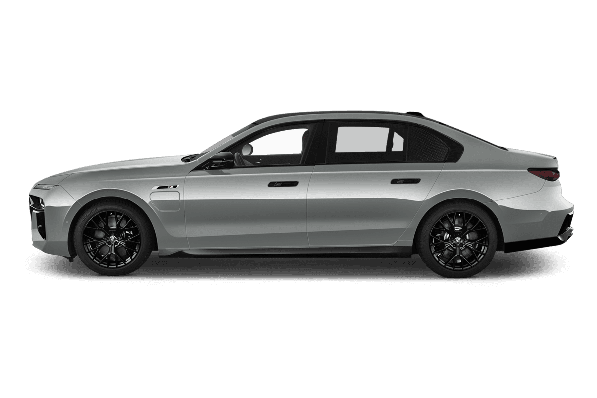 Seitenansicht eines BMW 7er Limousine