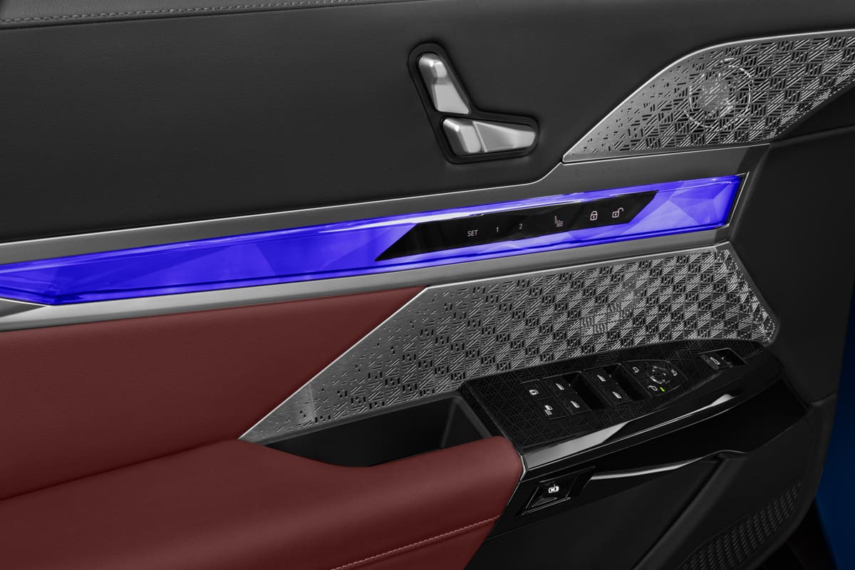 Türsteuerung eines BMW 7er Limousine Plug-in-Hybrid