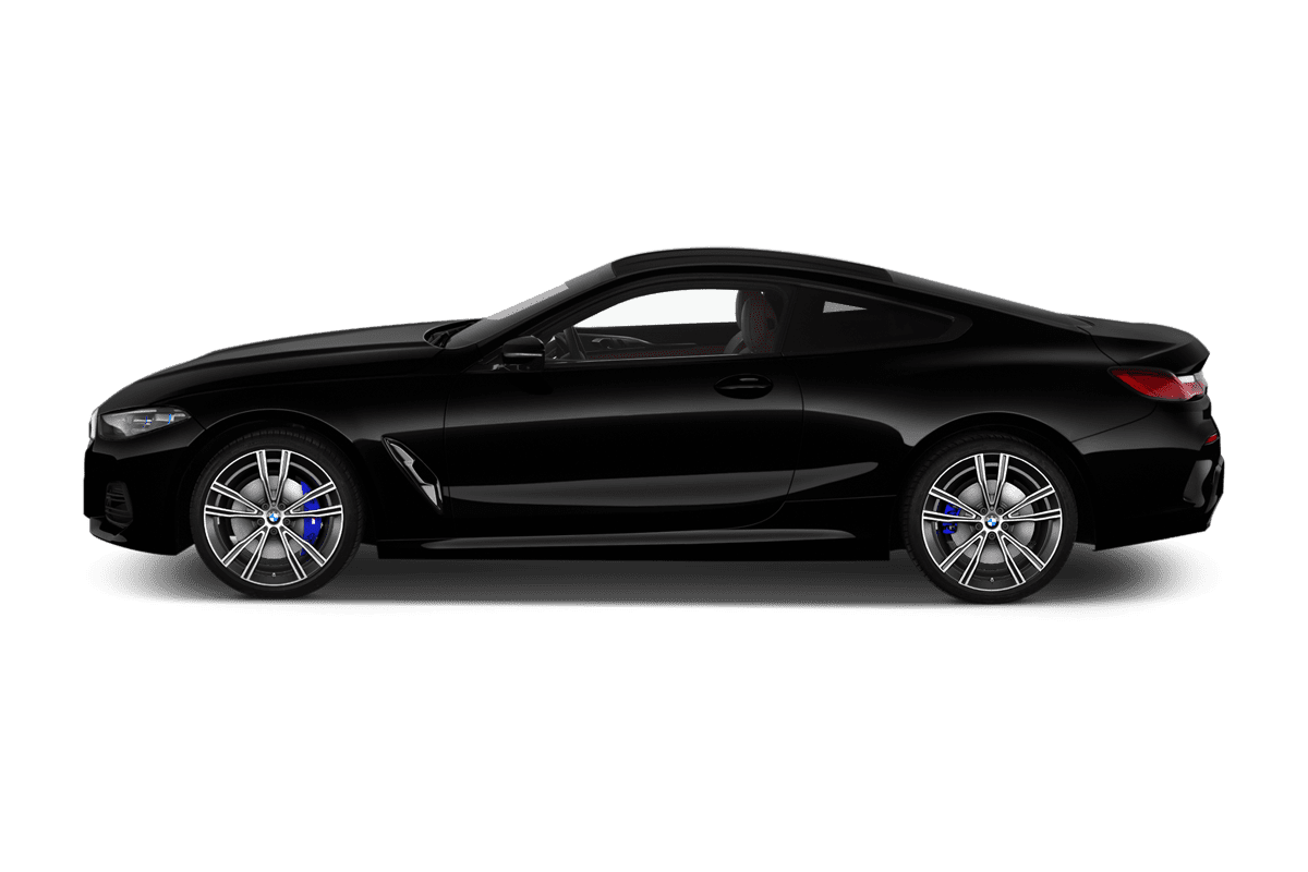 Seitenansicht eines BMW 8er Coupé