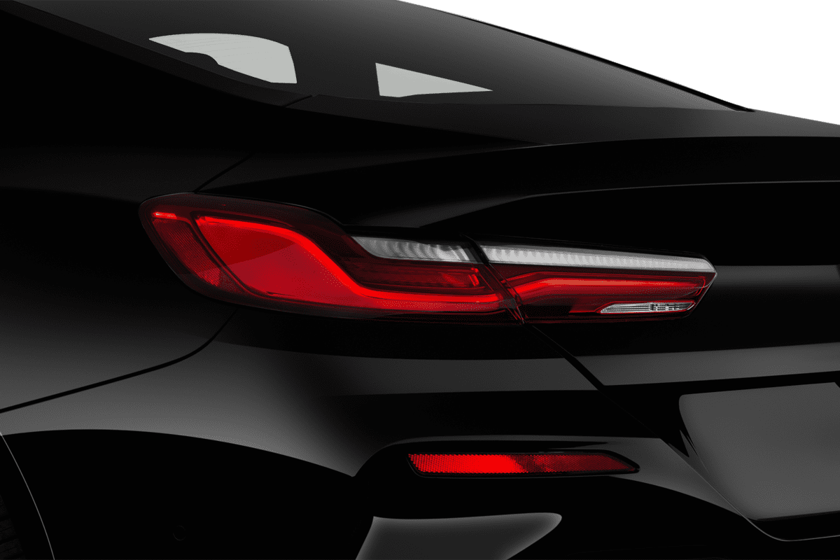 Heckleuchten eines BMW 8er Coupé