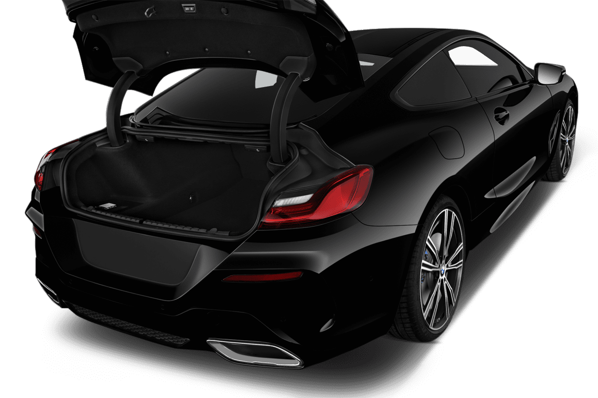 Kofferraum eines BMW 8er Coupé