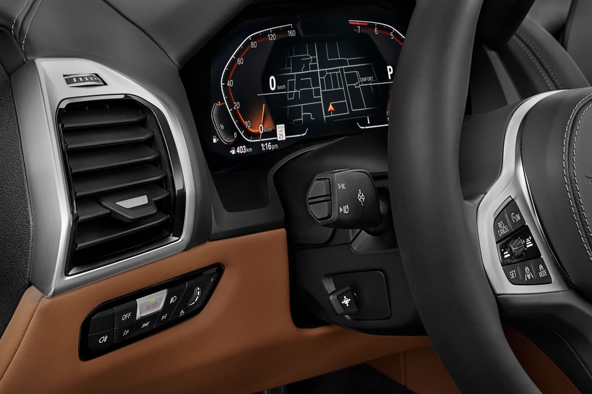 Lüftung eines BMW 8er Cabriolet