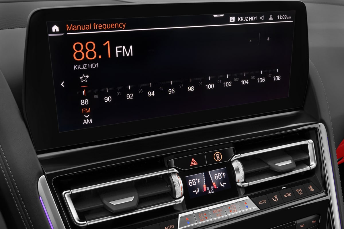 Audiosystem eines BMW 8er Gran Coupé