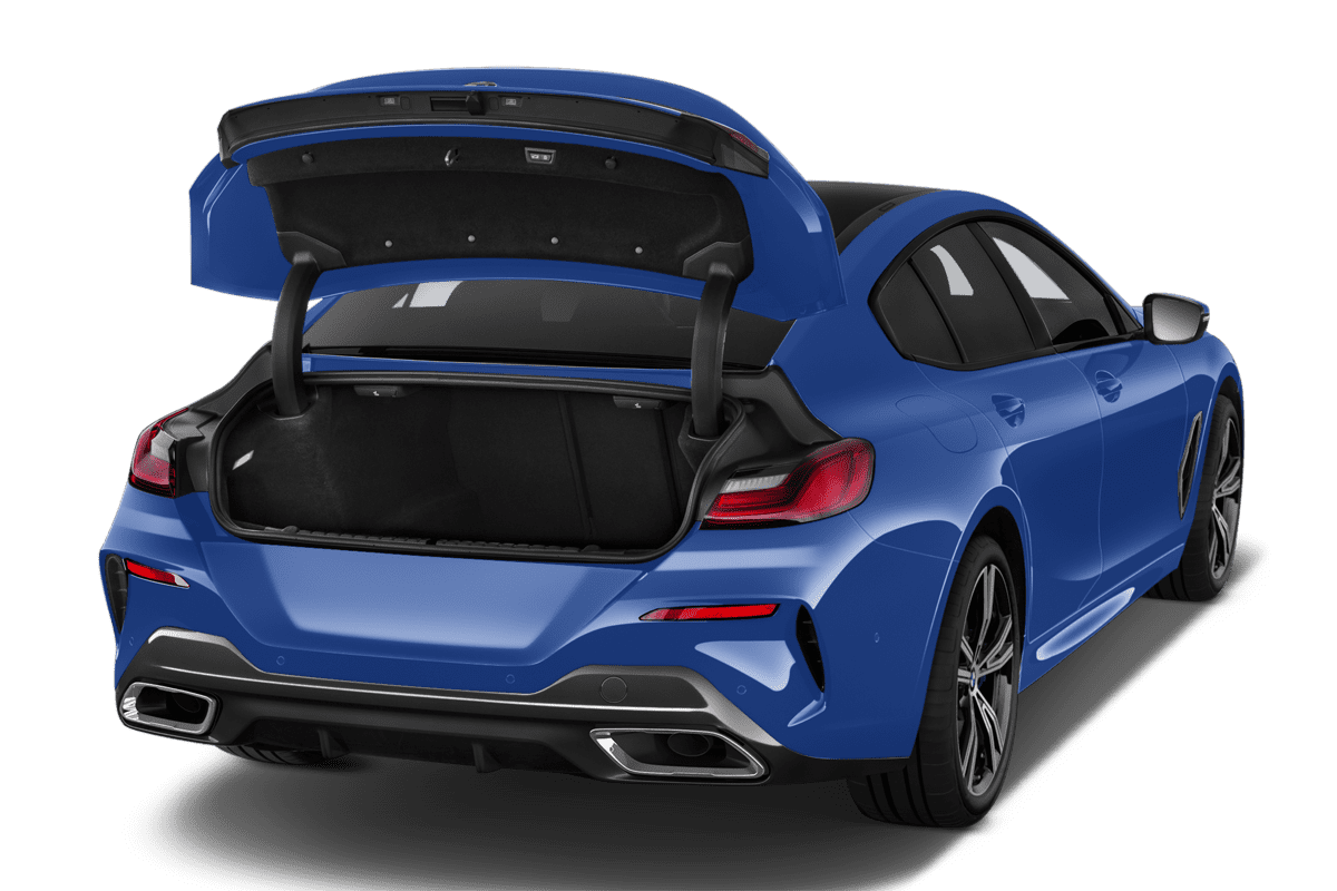 Kofferraum eines BMW 8er Gran Coupé