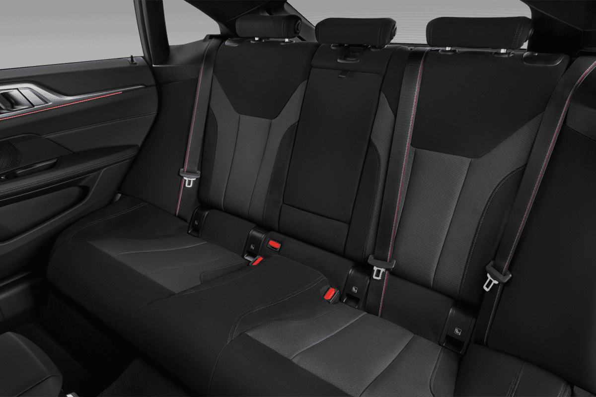 Rücksitzbank eines BMW i4