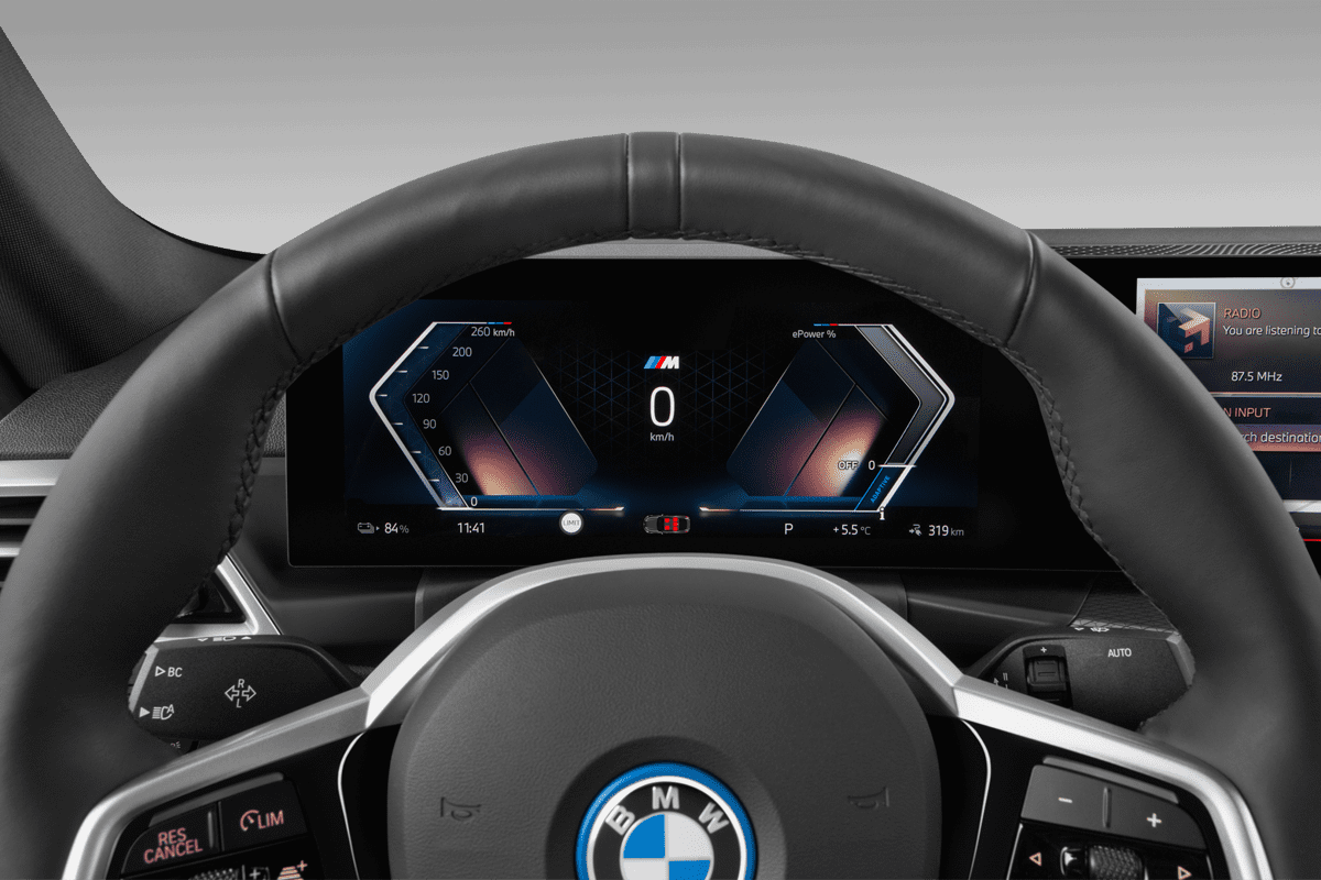 Kombiinstrument eines BMW i4