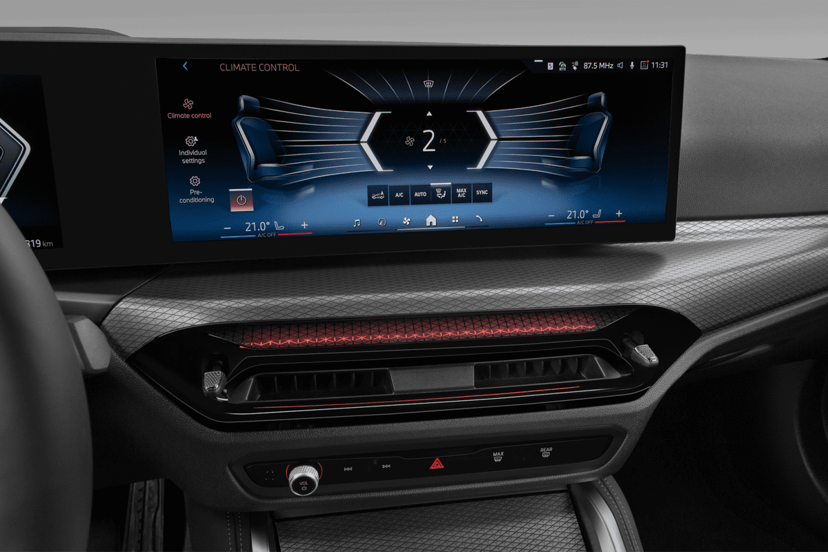Klimasteuerung eines BMW i4