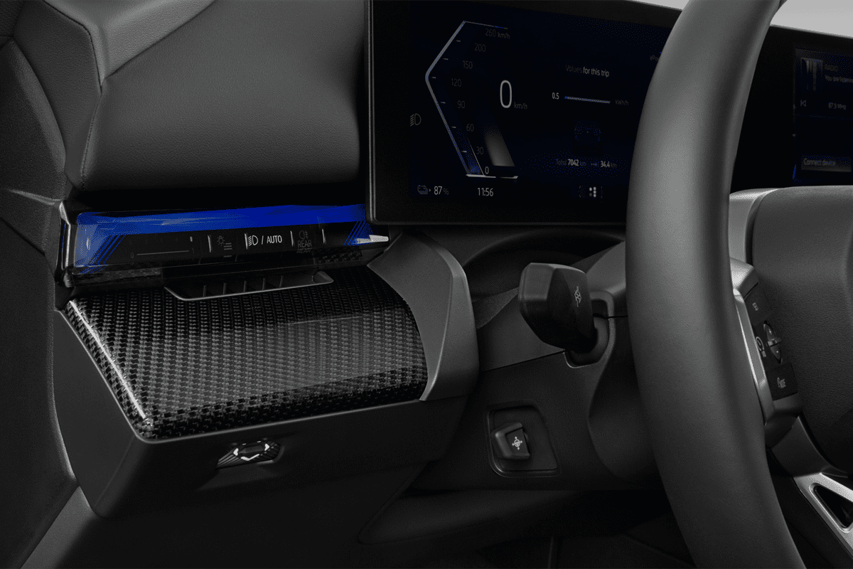 Lüftung eines BMW i5 Limousine