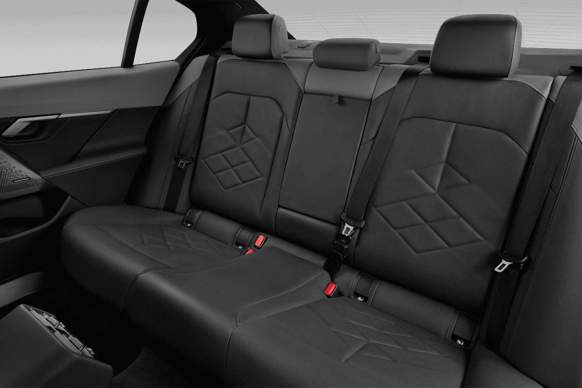 Rücksitzbank eines BMW i5 Limousine