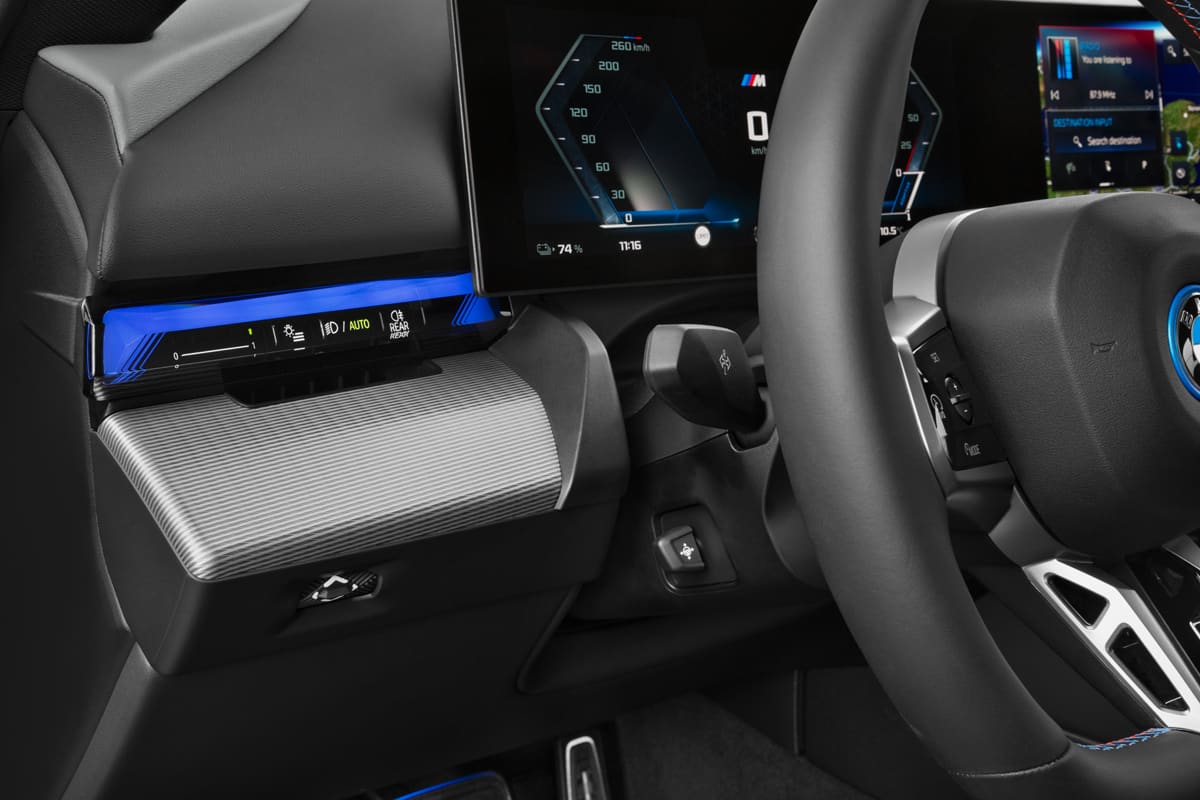 Lüftung eines BMW i5 Limousine