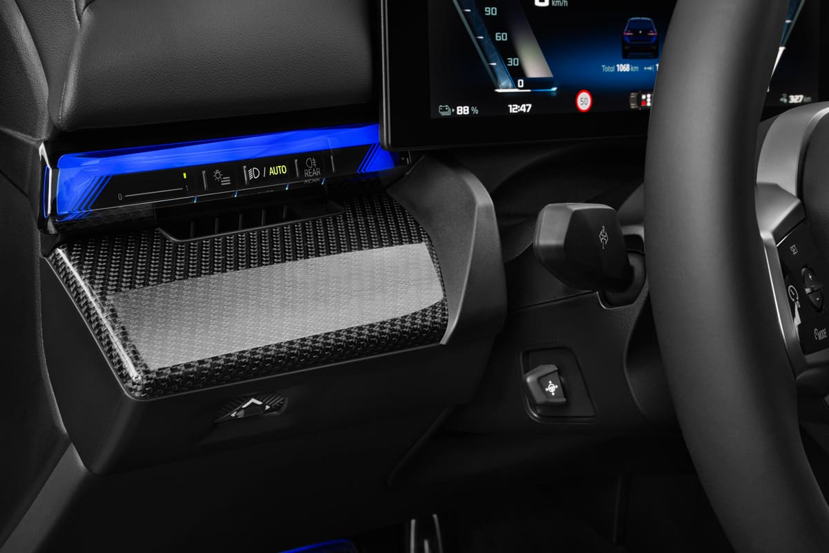 Lüftung eines BMW i5 Touring