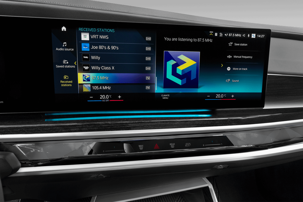 Audiosystem eines BMW i7