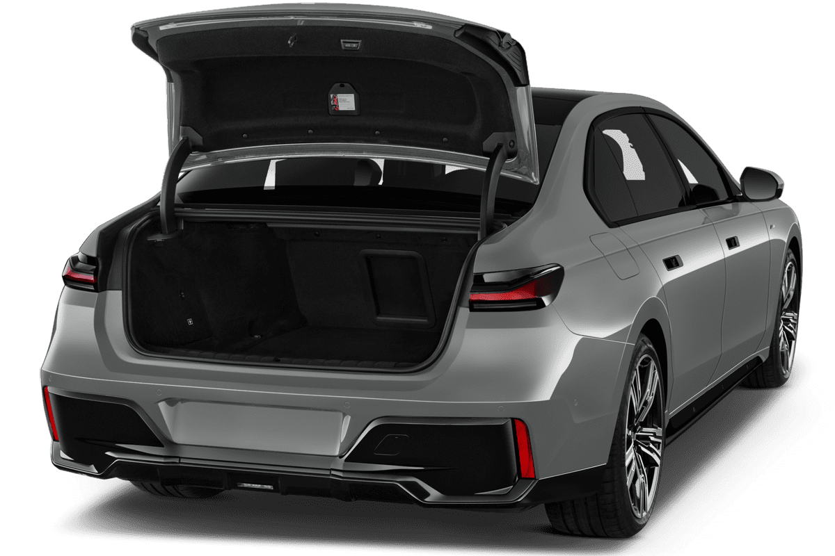 Kofferraum eines BMW i7