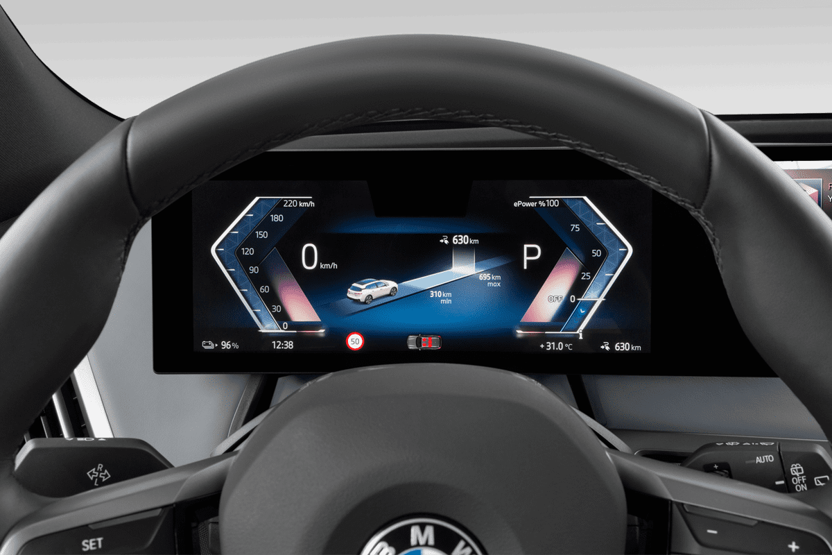 Kombiinstrument eines BMW iX