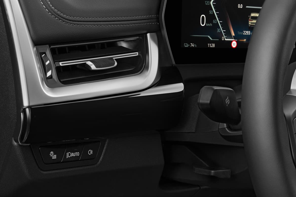 Lüftung eines BMW iX1