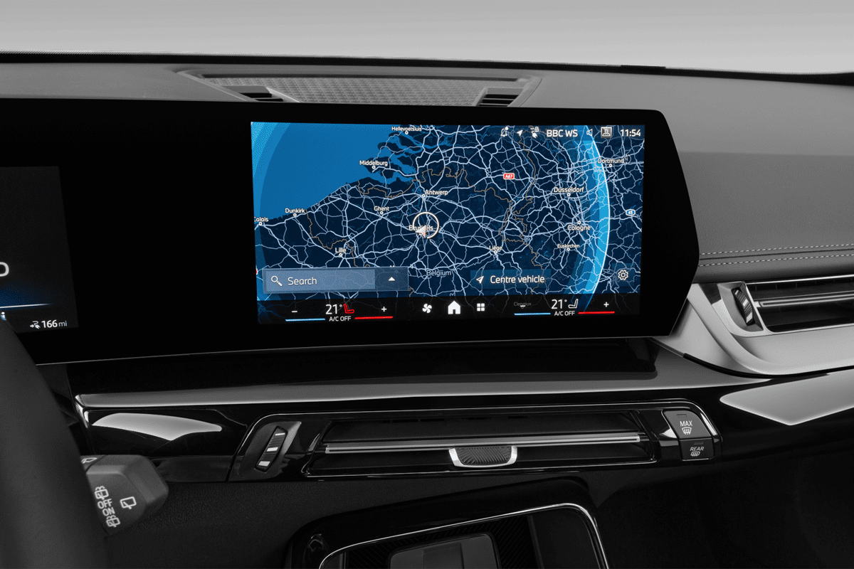 Mittelkonsole eines BMW iX1