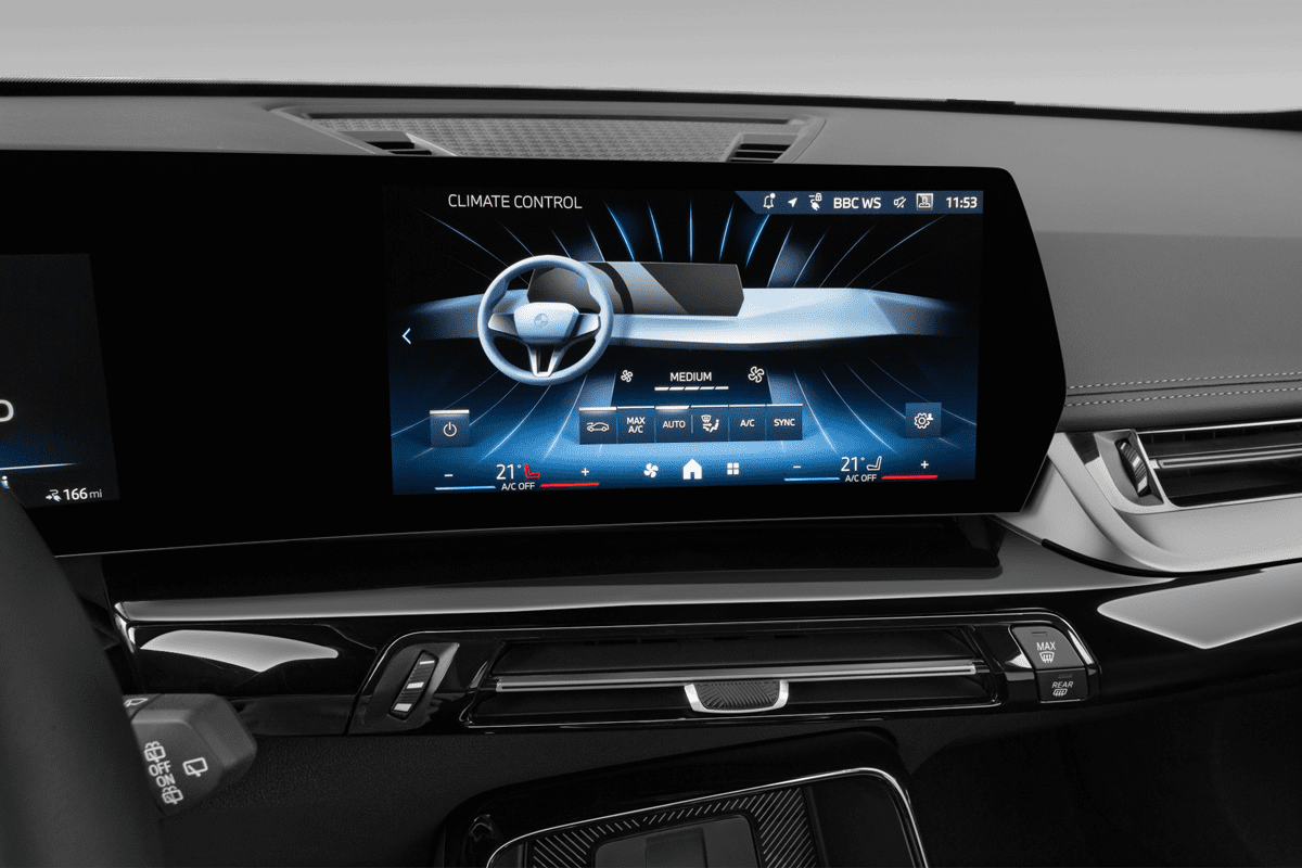 Klimasteuerung eines BMW iX1