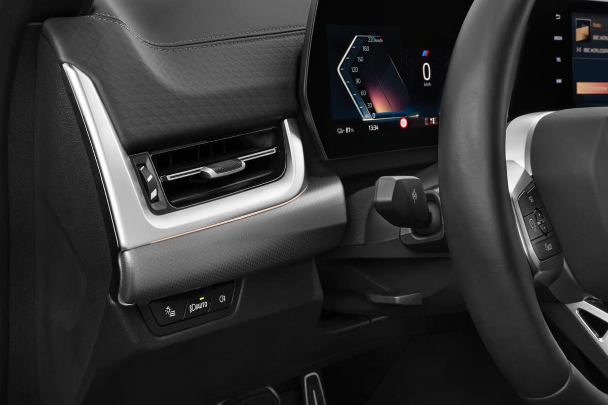 Lüftung eines BMW iX2