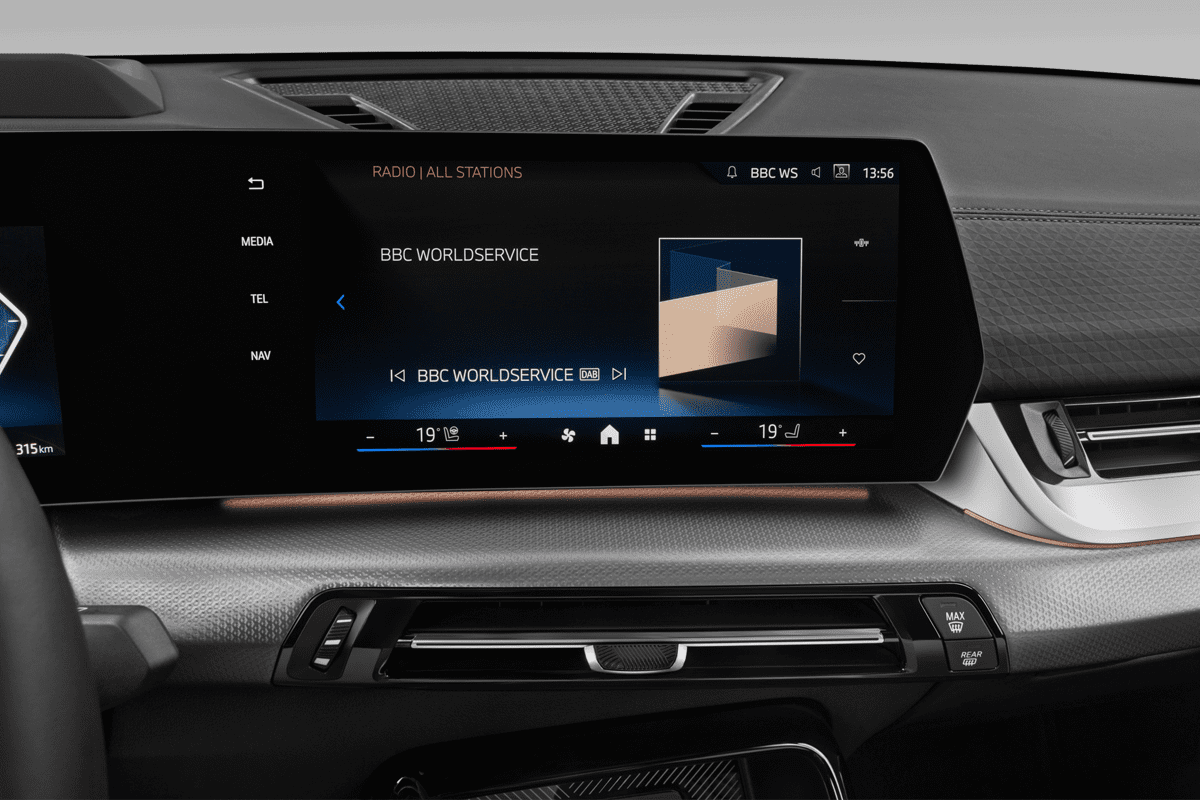 Audiosystem eines BMW iX2