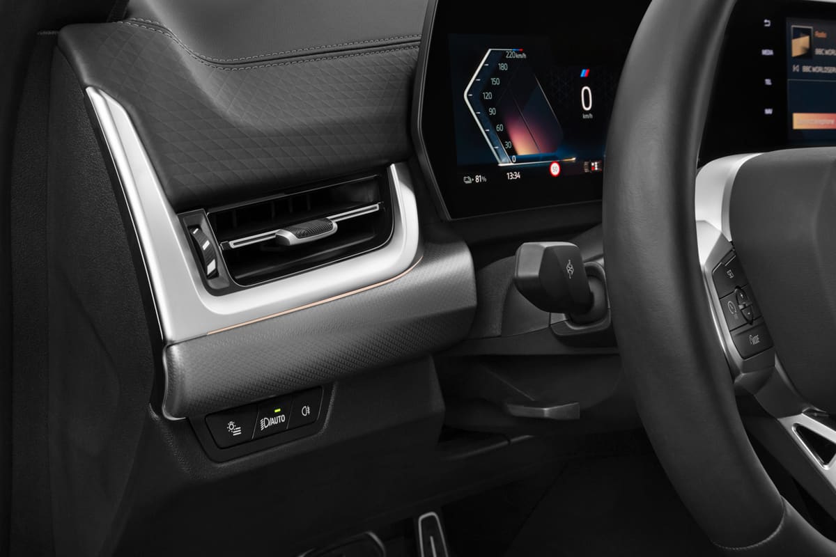 Lüftung eines BMW iX2